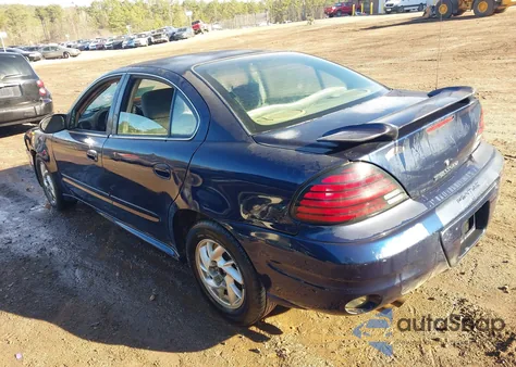 2004 Pontiac Grand Am Se from USA, damaged, VIN 1G2NE52F84M637873